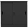 Office Cabinet with Sliding Door Anthracite 90x40x90 cm Steel Image 3