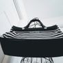 Armani Jeans Nautical Striped Tote Bag Image 5
