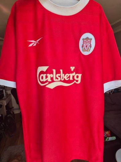 Vintage Original Liverpool 1998-2000 Home Shirt - Adult Small (34/36") - Pristine Condition