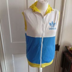 Adidas gilet double sided  size small