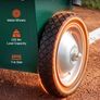 Steel Field Line Marker 11.3kg Dry Powder Chalker with Adjustable 50.100mm Line Width, 2 Heavy-Duty Wheels Image 5