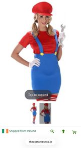 womans Mario  costume