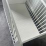 Snuz kot - white scandi cot bed with snuz mattress Image 2