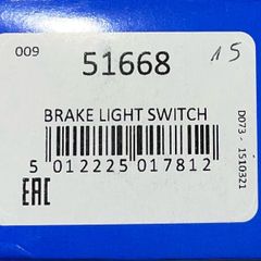 Brake Light Switch Intermotor 51668