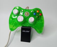 Rock Candy Xbox 360 Wired Controller Neon Green - Rare Retro Gaming - Free Delivery
