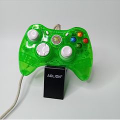 Rock Candy Xbox 360 Wired Controller Neon Green - Rare Retro Gaming - Free Delivery
