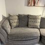 Isla Cuddle 4 seater and 2 seater high back matching set Image 5