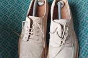 clarks suede brogues