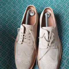 clarks suede brogues