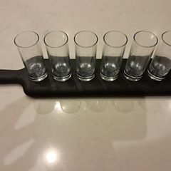 LSA Shot Glasses with Serving Paddle