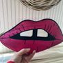 New Skinny Dip magenta glitter lip clutch (read in full) Image 8