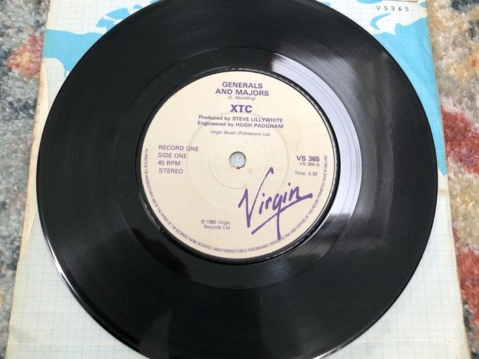 XTC - Generals and Majors (1980) 7"