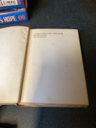 Androcles and the Lion by Bernard Shaw