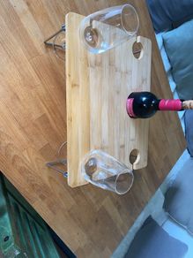 Wine picnic tray