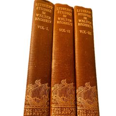 Walter Bagehot 'Literary Studies' (3 Volumes, 1898)