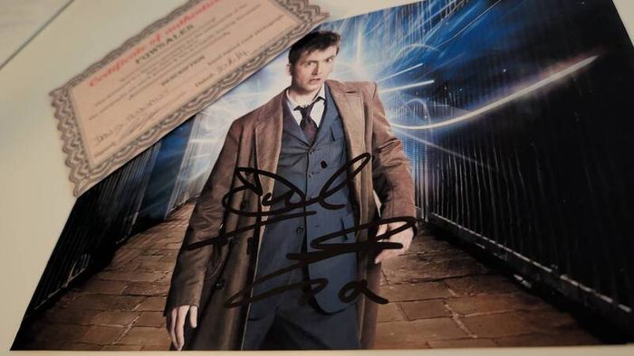 David Tennant Doctor Who Signed Autograph & Certificate of Authenticity