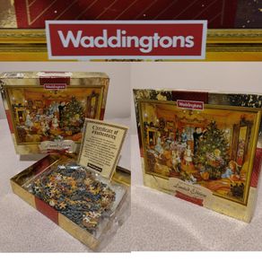 Waddingtons Limited Edition Nearly christmas 1000 pc Double Sided Puzzle