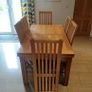 Solid Oak Chairs Image 4