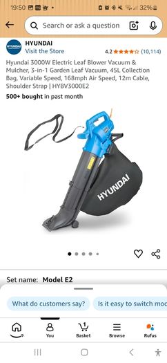 Hyundai Leaf Blower