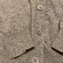 Light grey marl cashmere cardigan Size Small Image 3