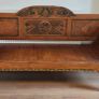 Extremely Rare Antique Javanese / Dutch Colonial Teak Daybed / Settee Bench Image 2