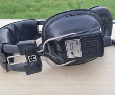 Large, vintage studio headphones by Rank Radio International