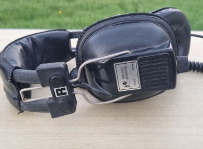 Large, vintage studio headphones by Rank Radio International