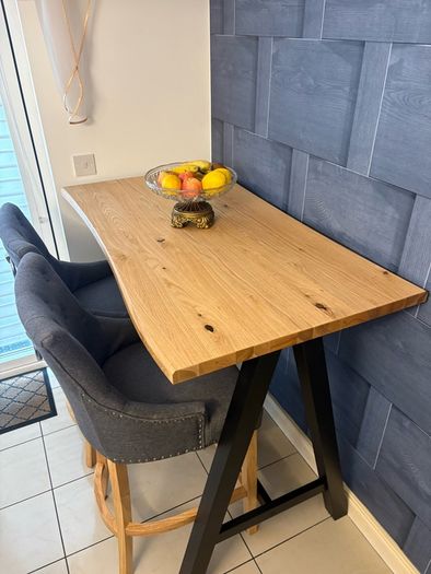 kitchen island table + 2 chairs