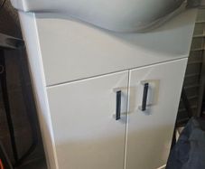 bathroom sink cabinet unit