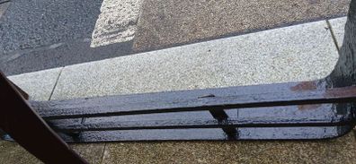 Hand forged Iron fender