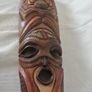 Two Large Wooden Masks Image 5
