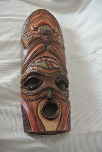 Two Large Wooden Masks