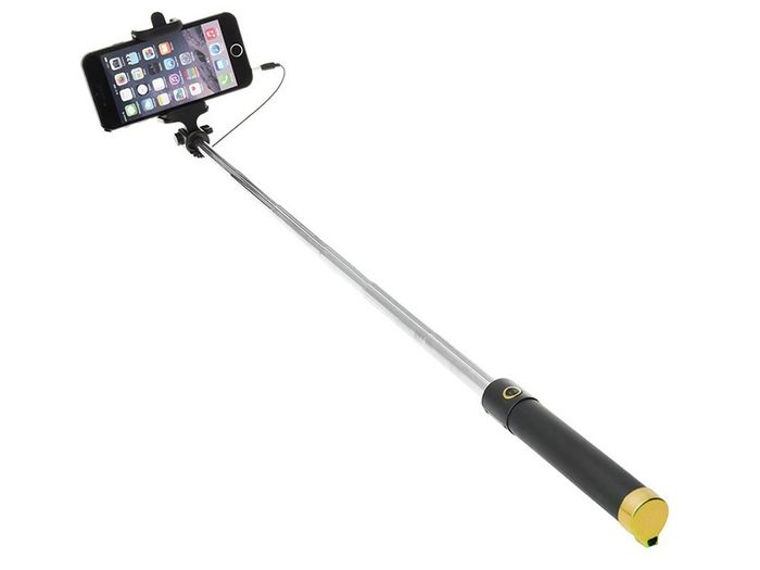 New Long Selfie Stick 270 Degrees Non Slip Monopod For Phones 3.5mm Jack #1431