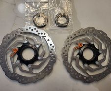 Shimano 160mm Brake Discs Pair Center Lock New