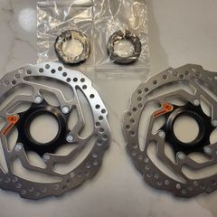 Shimano 160mm Brake Discs Pair Center Lock New