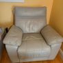 Two Leather electric reclining Chairs Image 2