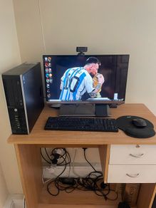 HP PC desktop + Monitor