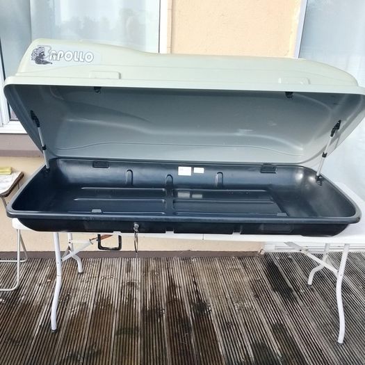 Car Roof Rack Box, Top Box, Approx. 310L Capacity with Mounts