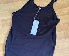 Arket Black Racer Back Vest Size Large New with tags