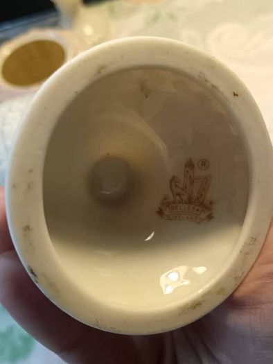 5 PCS Vintage Belleek Pottery