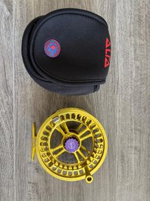 Alfa Arctic Speed Fly Reel Honey Yellow - Predator (#7 to #10)