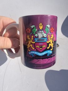 Burnley FC mug.