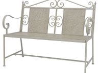 main image for ad Garden Bench 115 cm Steel Grey