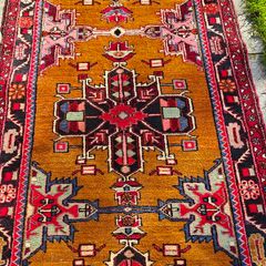 XL Persian Serab Heriz Hand Knotted Runner Rug Carpet