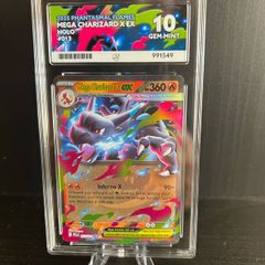 Mega Charizard X EX #13 ACE10 Graded Pokemon Card