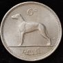 Ireland - 1959 - 6 Pence - Wolfhound - KM.13a - [2080] Image 2