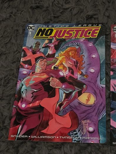 Justice League No Justice #1-4 Full Set