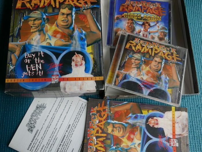 Redneck Rampage Big Box PC CD-ROM 1997