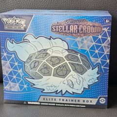 Pokemon TCG Scarlet and Violet Stellar Crown ETB Elite Trainer Box Brand New Sealed