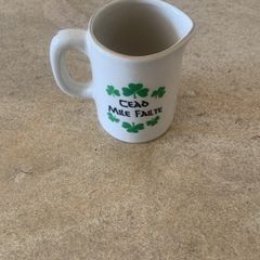 Vintage Irish welcome jug by Liffey Artefacts